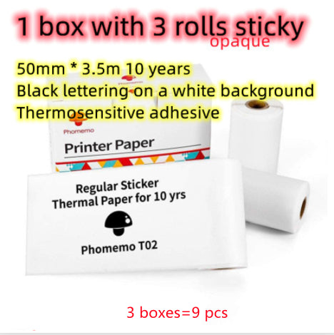 Mini Bluetooth Thermal Label Printer – Portable Photo, Study & Price Tag Printer