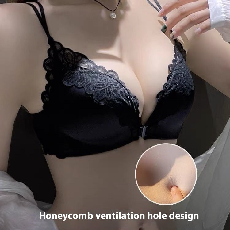 Sexy Seamless Lace Underwear Set for Women – Bra & Panties