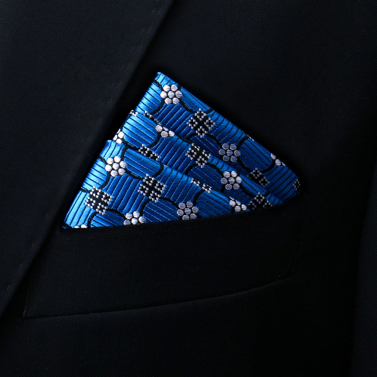 New Style Handkerchief  Black Suit Accessories Solid Kerchief Men Wedding Party Birthday Gift Pocket Square Paisley