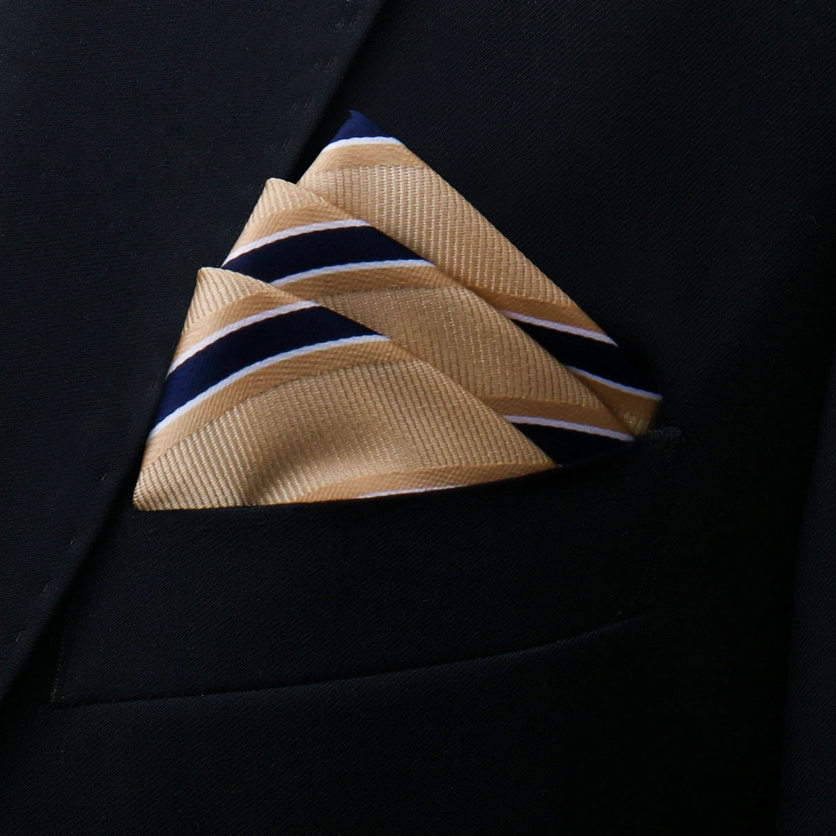 New Style Handkerchief  Black Suit Accessories Solid Kerchief Men Wedding Party Birthday Gift Pocket Square Paisley