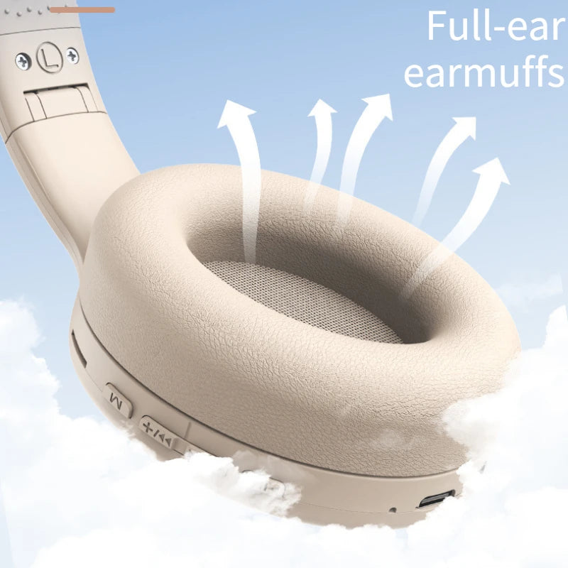 Wireless Bluetooth Over-Ear Headphones – HiFi Stereo, Noise Reduction, Sports & Gaming Headset