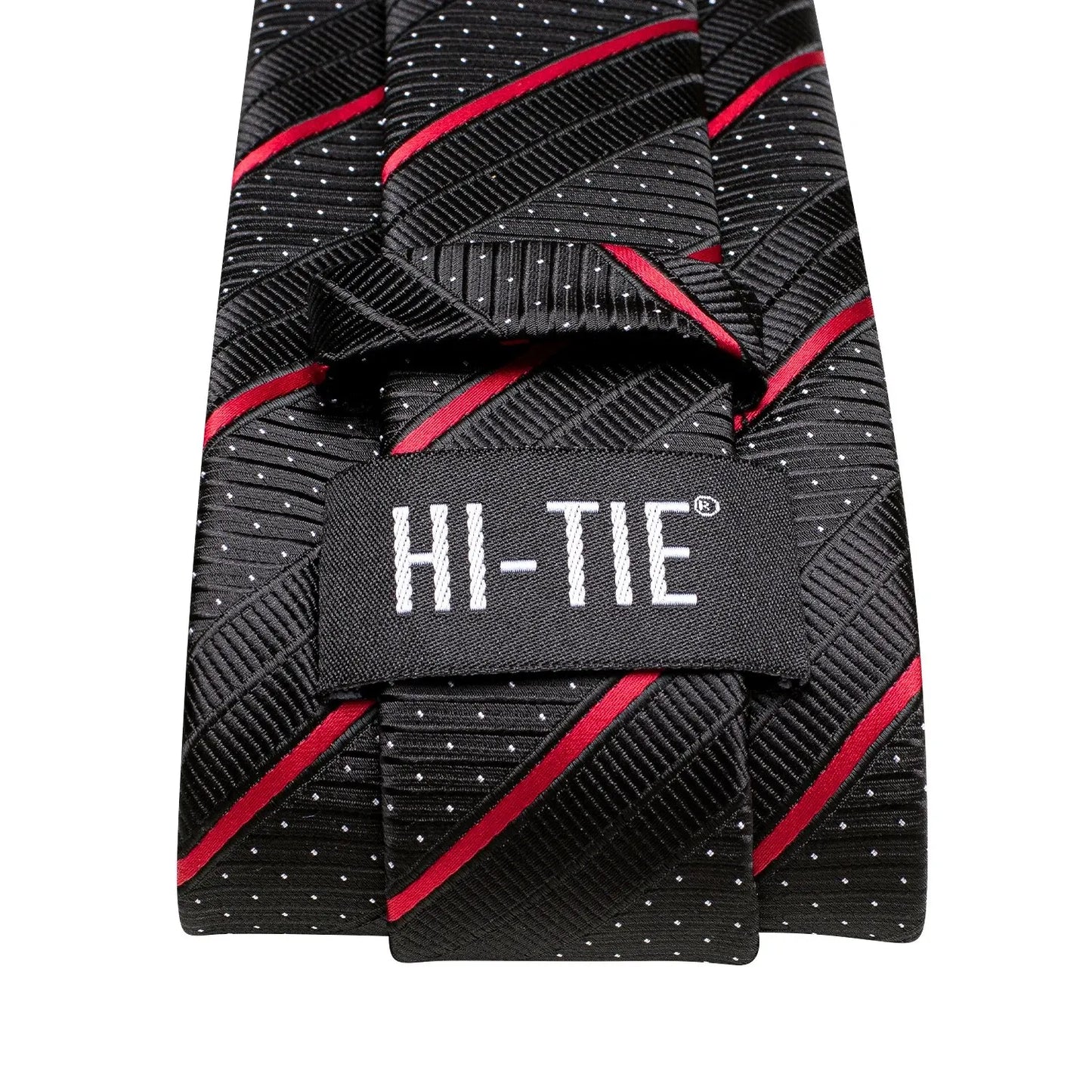 Luxury Striped Silk Necktie for Men - Business & Formal Events Necktie