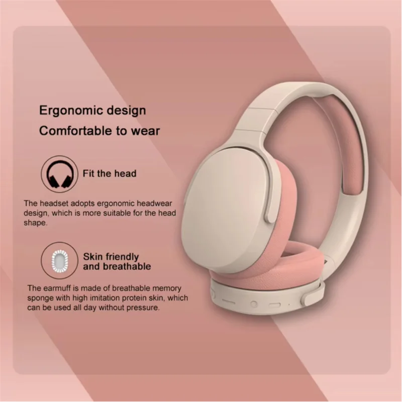 Wireless Bluetooth 5.3 Headphones – Foldable HiFi Stereo Sound, Deep Bass & Long Battery Life