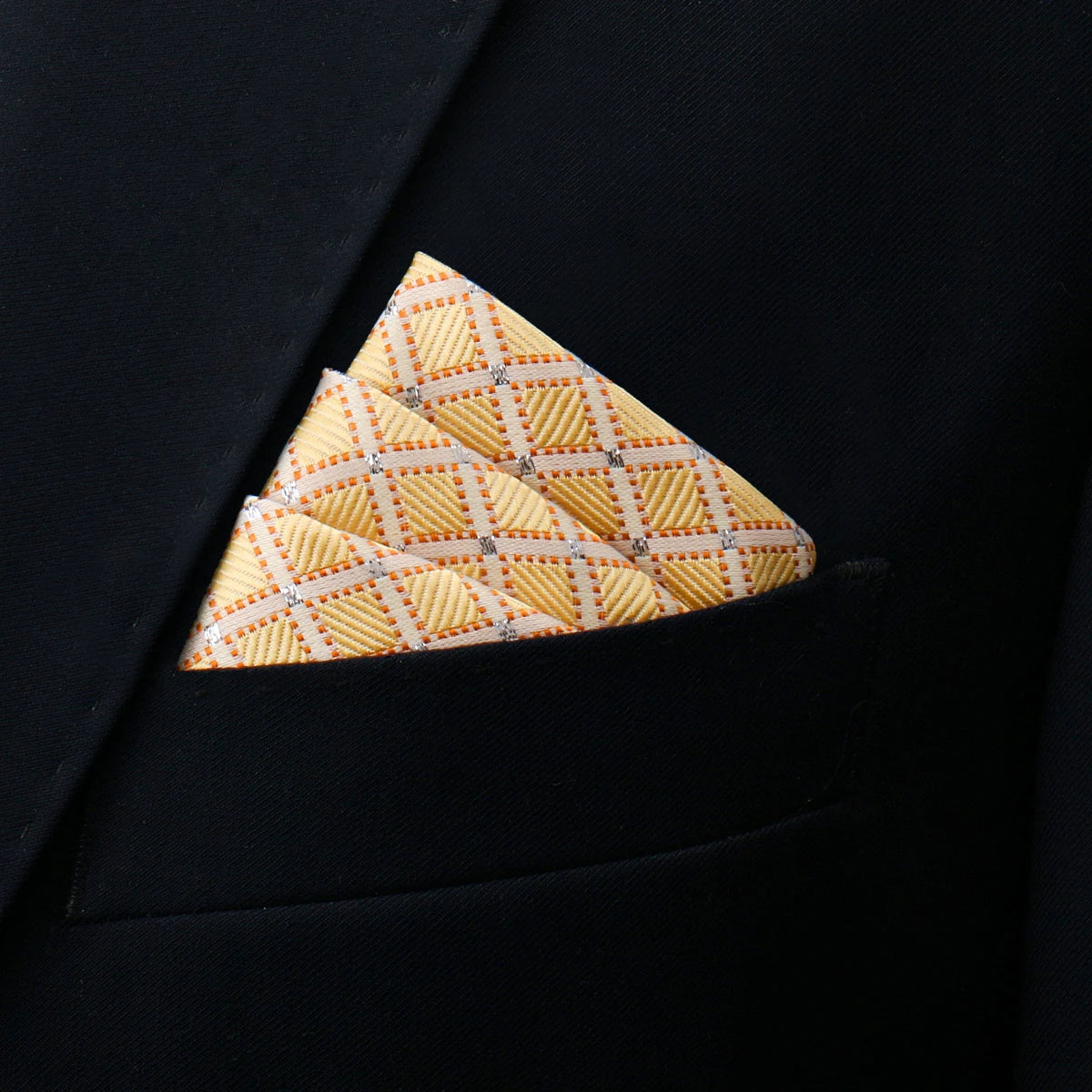 New Style Handkerchief  Black Suit Accessories Solid Kerchief Men Wedding Party Birthday Gift Pocket Square Paisley