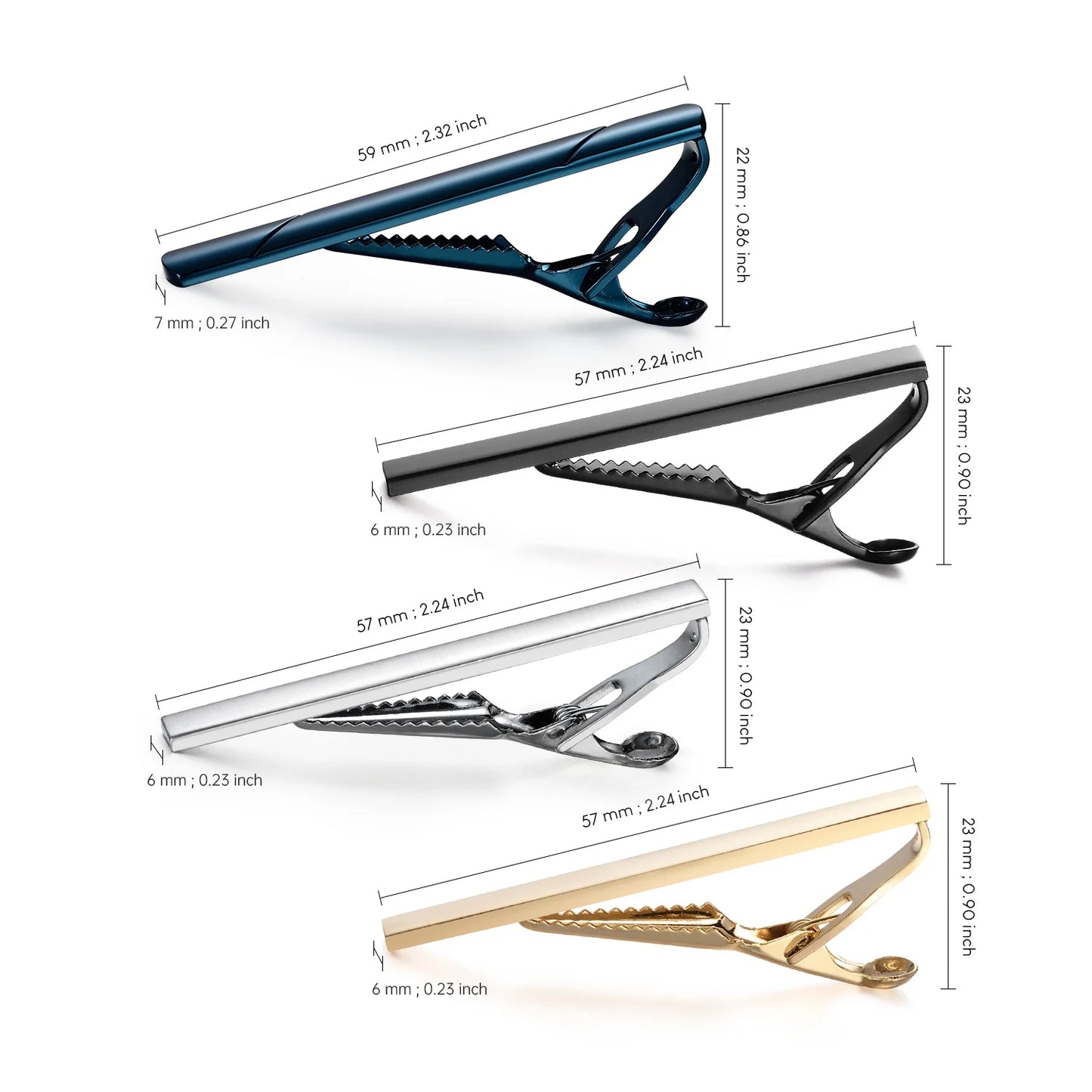 Men’s Tie Clip – Minimalist Design for Business, Party & Formal Style