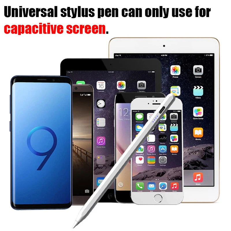 Universal Stylus Pen for iOS, Android & Windows Devices – High-Precision Rechargeable Digital Pencil for Tablets & Smartphones