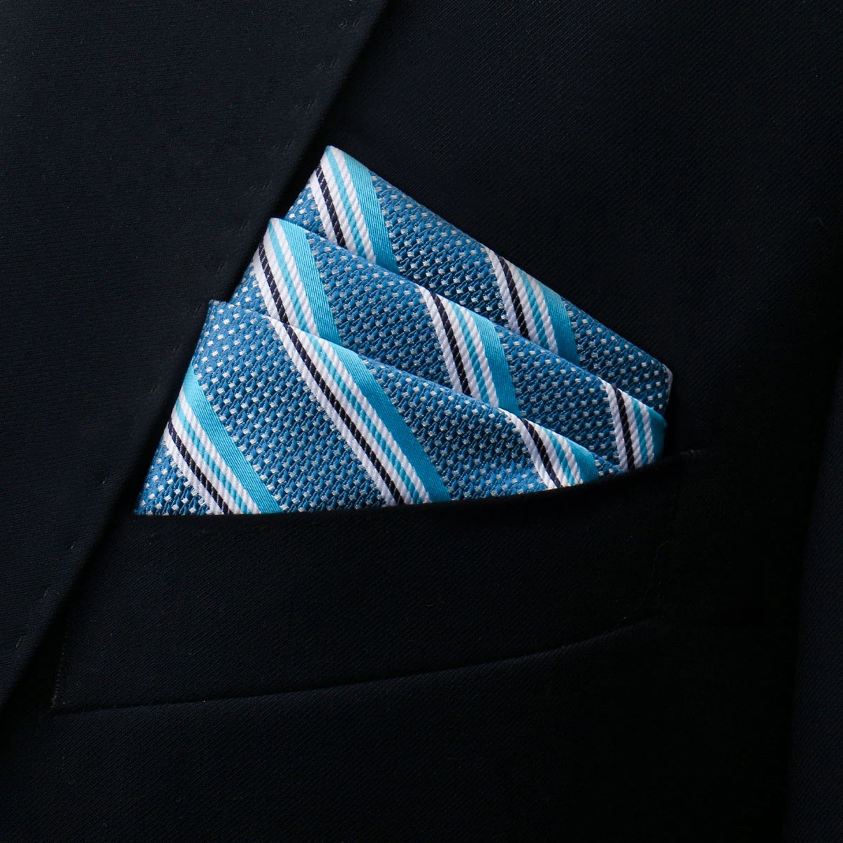 New Style Handkerchief  Black Suit Accessories Solid Kerchief Men Wedding Party Birthday Gift Pocket Square Paisley