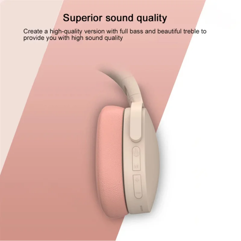 Wireless Bluetooth 5.3 Headphones – Foldable HiFi Stereo Sound, Deep Bass & Long Battery Life