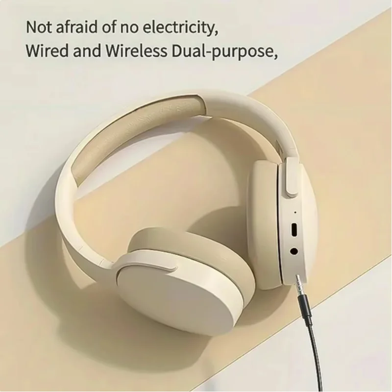 Wireless Bluetooth 5.3 Headphones – Foldable HiFi Stereo Sound, Deep Bass & Long Battery Life