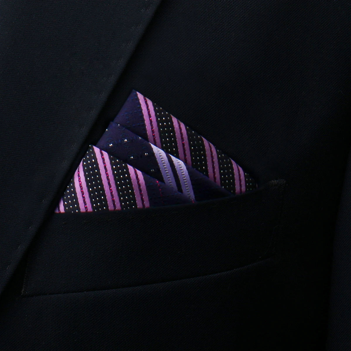 New Style Handkerchief  Black Suit Accessories Solid Kerchief Men Wedding Party Birthday Gift Pocket Square Paisley