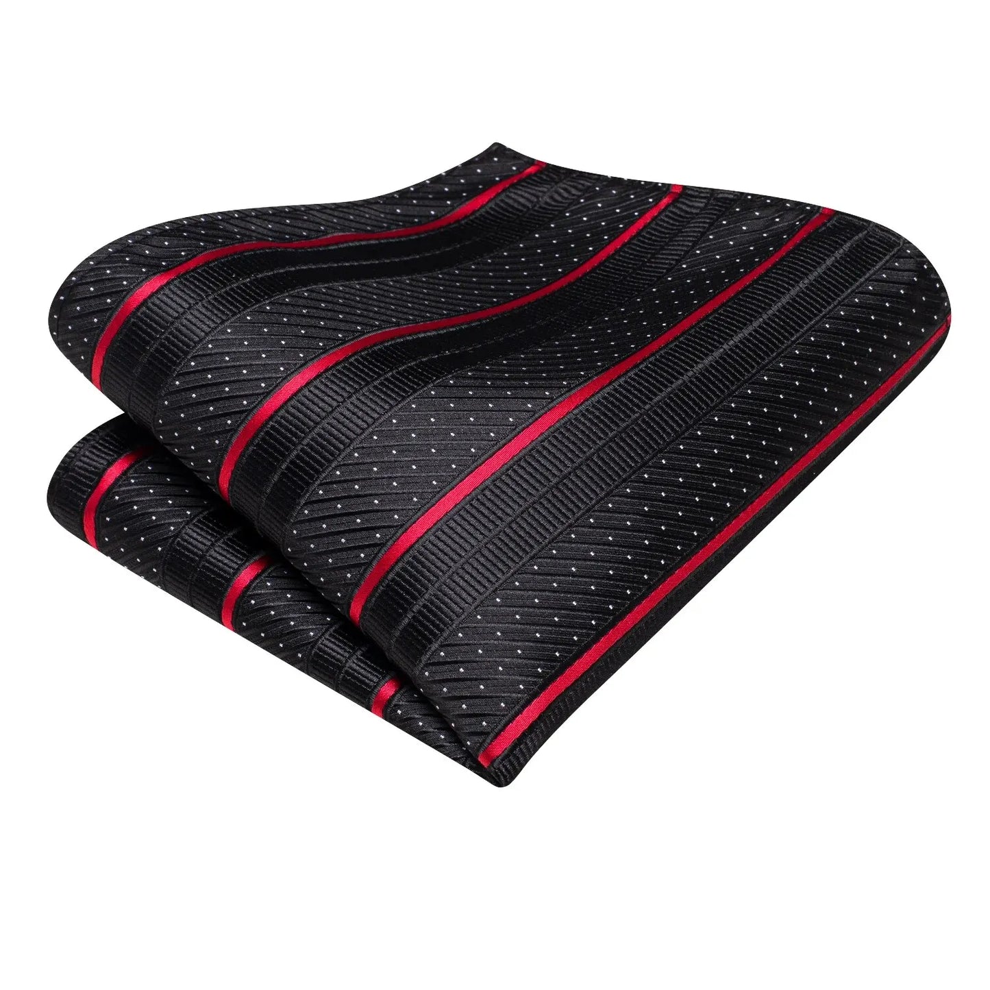 Luxury Striped Silk Necktie for Men - Business & Formal Events Necktie