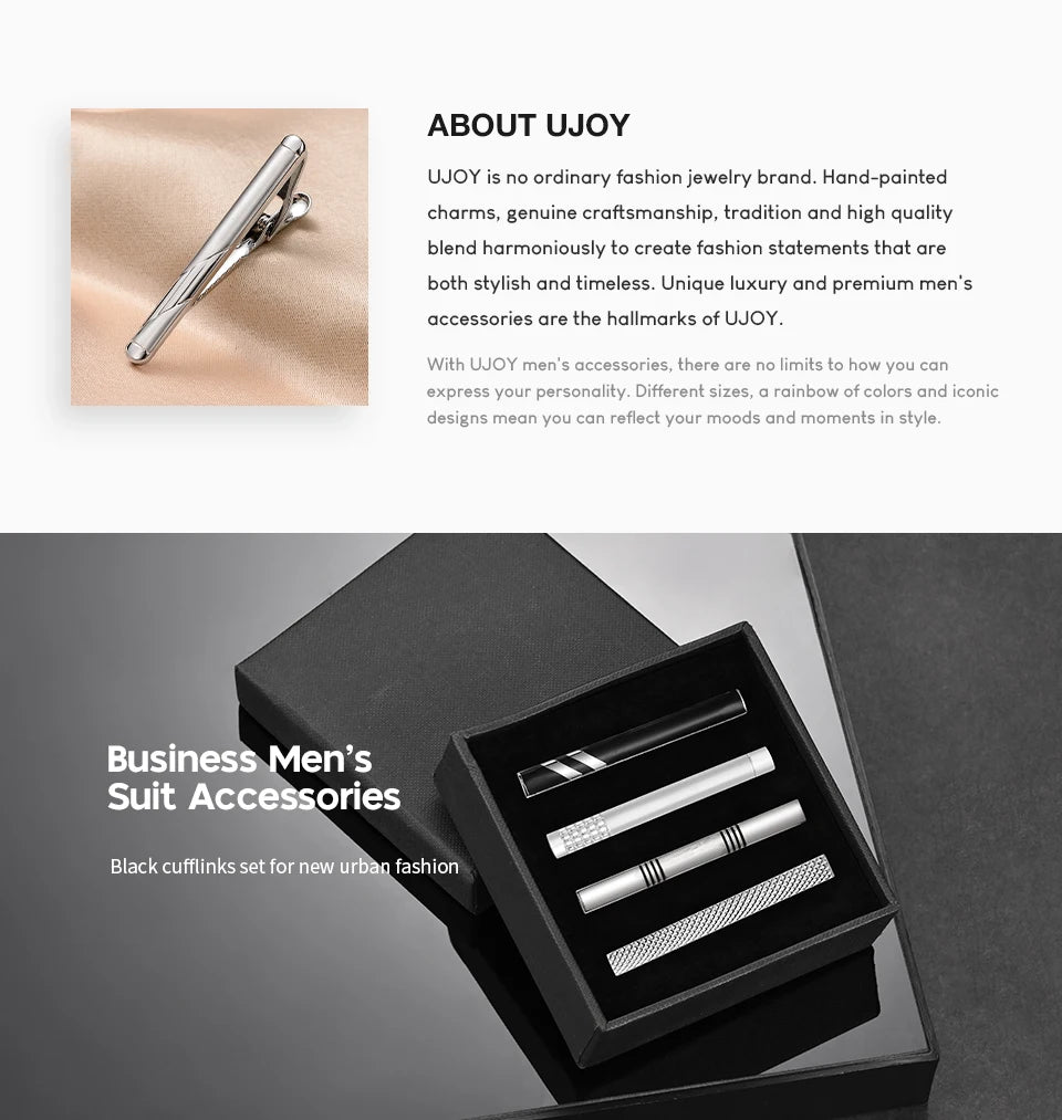 Men’s Tie Clip – Minimalist Design for Business, Party & Formal Style