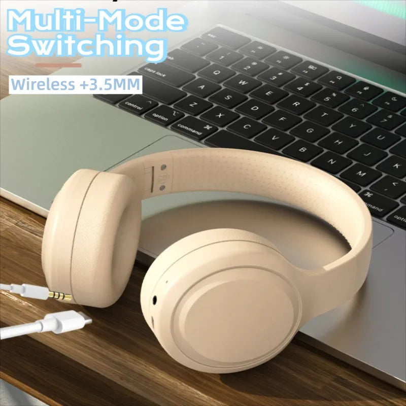 Wireless Bluetooth Over-Ear Headphones – HiFi Stereo, Noise Reduction, Sports & Gaming Headset