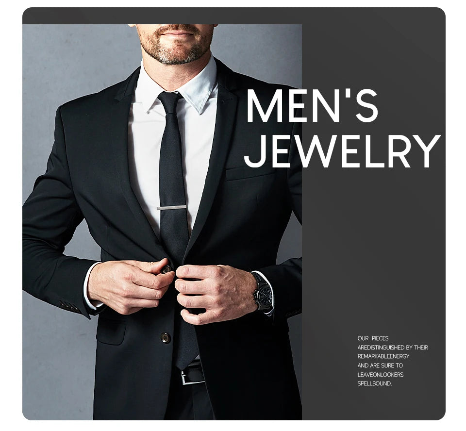 Men’s Tie Clip – Minimalist Design for Business, Party & Formal Style