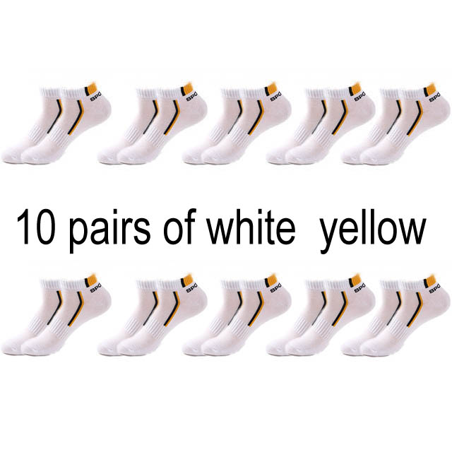 Men's Ankle Socks 5 or 10 Packs – All-Season Breathable Cotton Blend, Sports & Casual Wear
