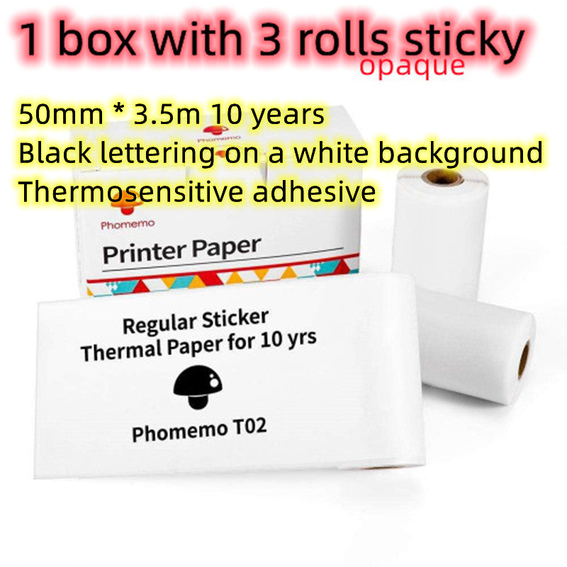 Mini Bluetooth Thermal Label Printer – Portable Photo, Study & Price Tag Printer