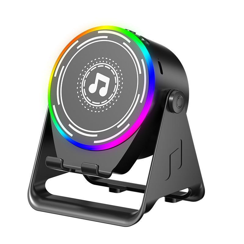 Wireless Smartphone Holder With Bluetooth-sensing Speaker