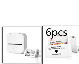 Mini Bluetooth Thermal Label Printer – Portable Photo, Study & Price Tag Printer