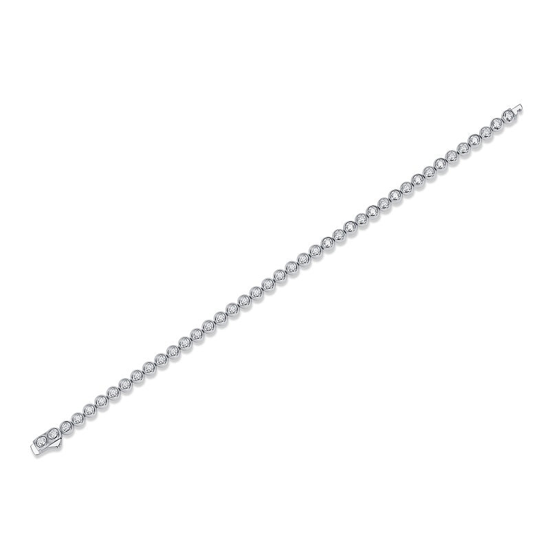 Galaxy Dream -Luxury Silver Bracelet Set With Top-quality Moissanite, S925 Silver-plated Platinum