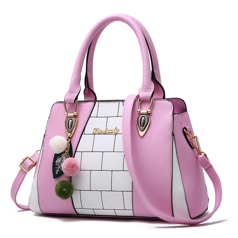 Women's PU Leather Elegant Tote & Shoulder Bag