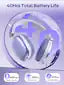 Over-Ear Bluetooth Headphones: 40mm Bass Driver, Bluetooth 5.3 Dual-Mode, 40hr Battery, Comfort Fi