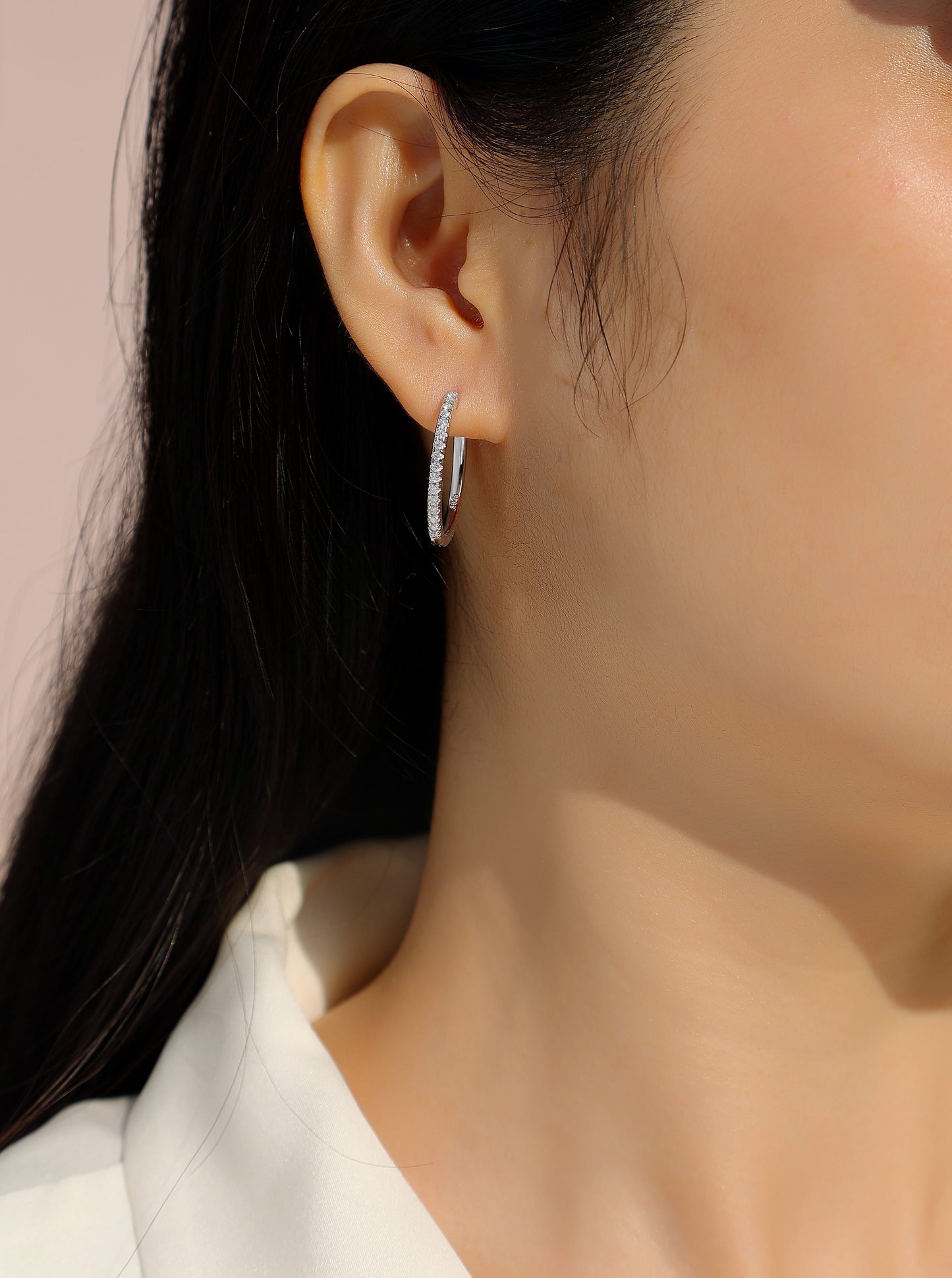 Yuedong Light - Premium Moissanite Luxury Silver Stud Earrings S925 Silver Plated Platinum