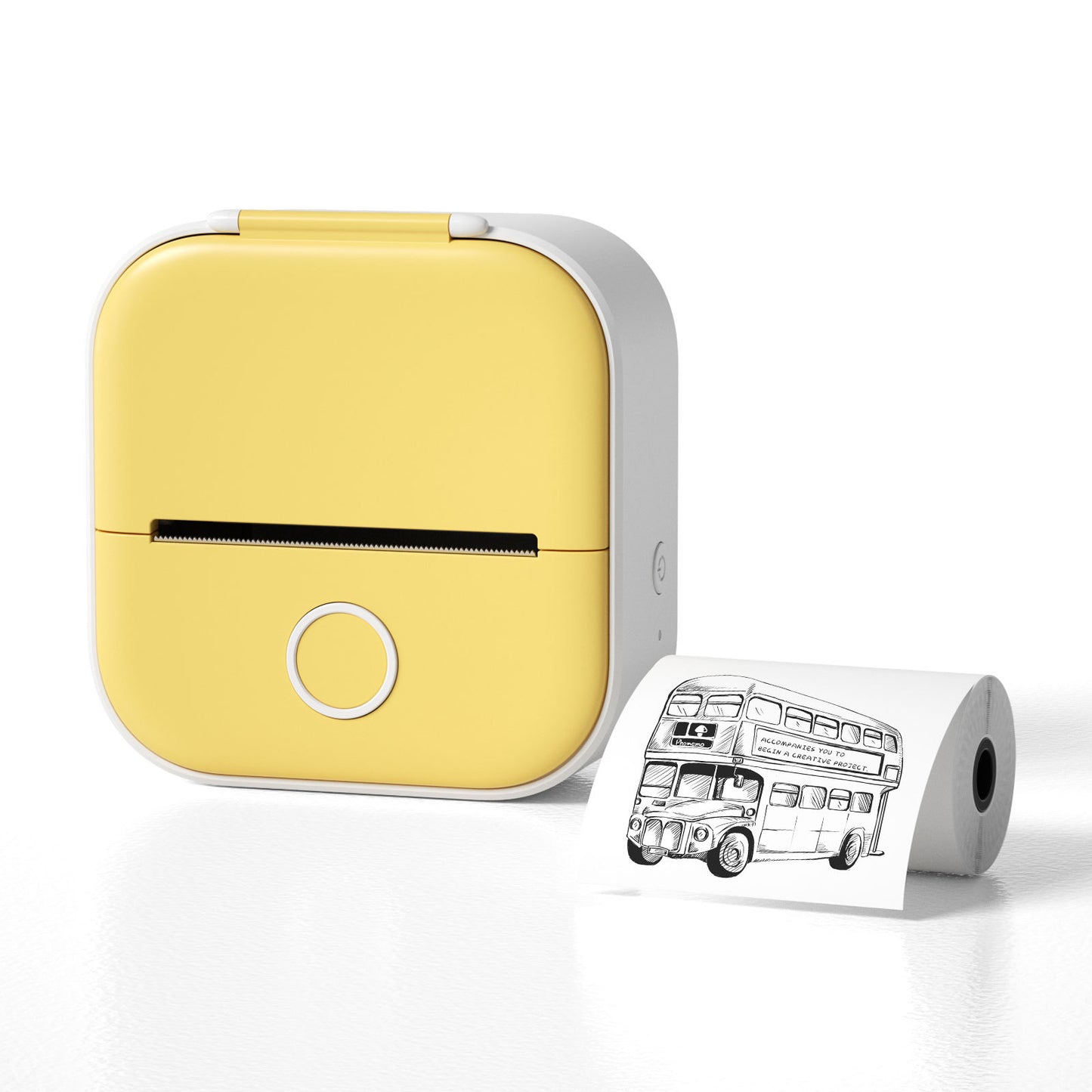 Mini Bluetooth Thermal Label Printer – Portable Photo, Study & Price Tag Printer