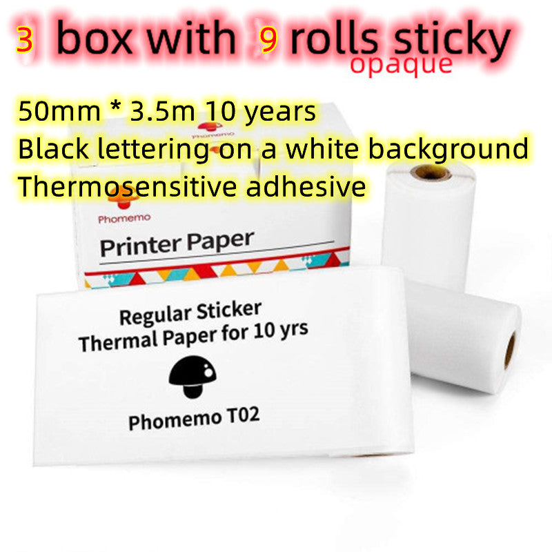Mini Bluetooth Thermal Label Printer – Portable Photo, Study & Price Tag Printer