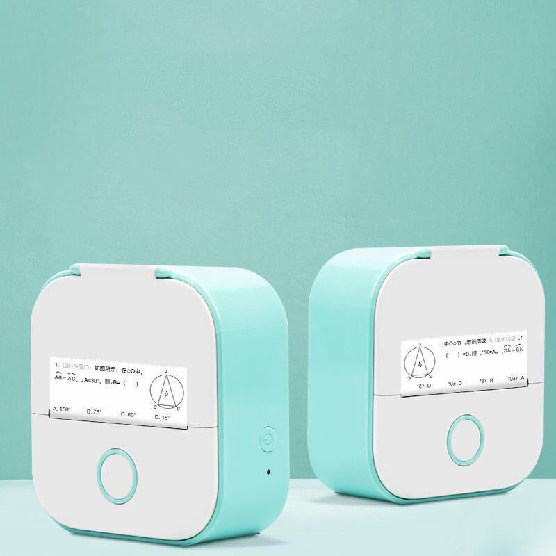 Mini Bluetooth Thermal Label Printer – Portable Photo, Study & Price Tag Printer