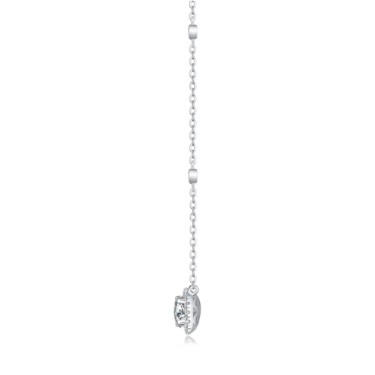 The Fate In Dreams - Necklace Set With Top-quality Moissanite S925 Silver And Platinum Plating