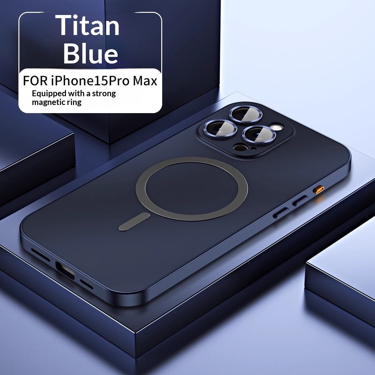 Full-Coverage Magnetic Metal Phone Case