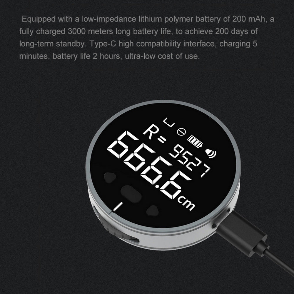 Digital LCD Electronic Measuring Ruler & Tape Measure Tool