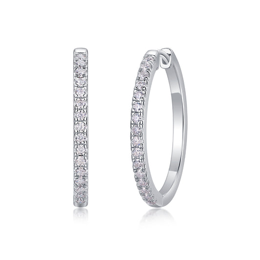 Yuedong Light - Premium Moissanite Luxury Silver Stud Earrings S925 Silver Plated Platinum