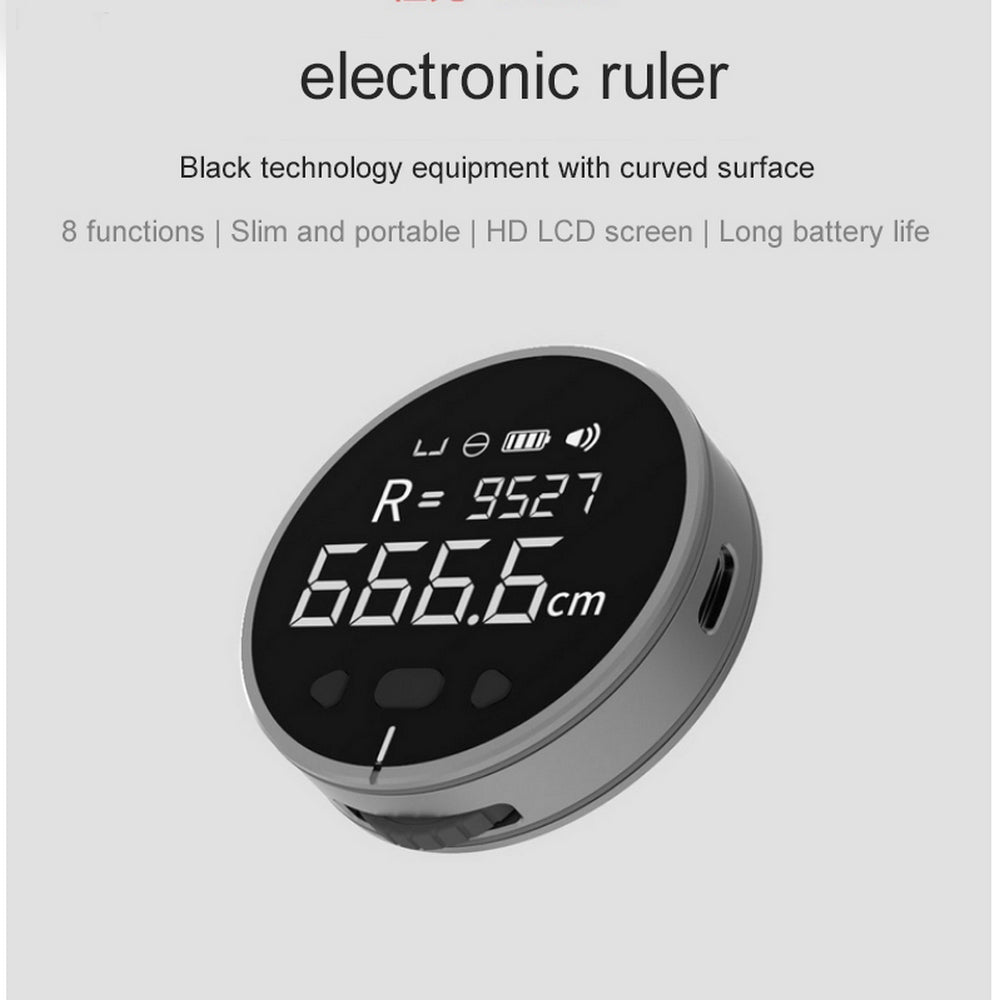 Digital LCD Electronic Measuring Ruler & Tape Measure Tool