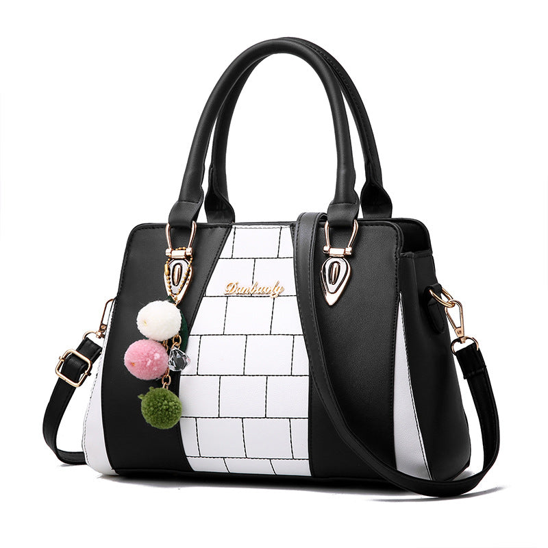 Women's PU Leather Elegant Tote & Shoulder Bag